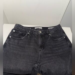 Garage Women's Dark Gray Mid Rise Jeans